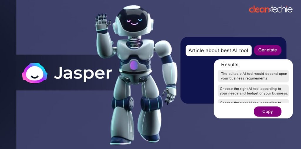 Jasper AI writing tool